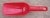 Schepje - rood - kunststof - klein formaat - 56 cm3